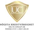 Högsta kreditvärdighet certifikat